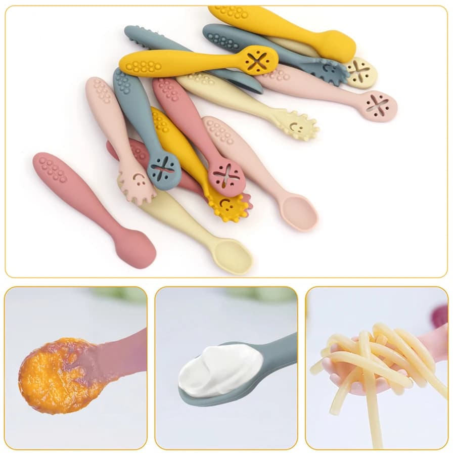 Baby Learning Spoons Set