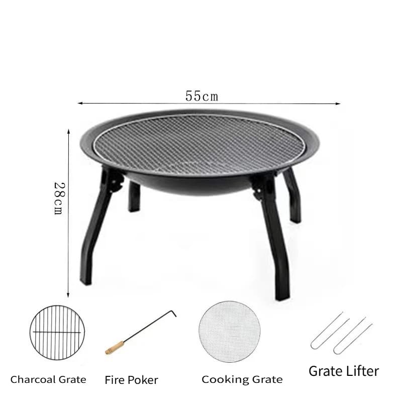Portable Charcoal BBQ Grill