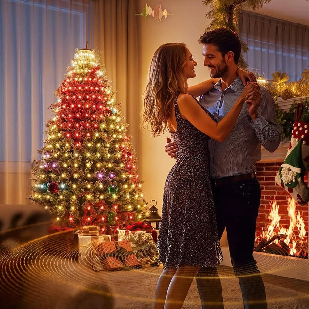 Smart RGBIC Christmas String Lights 400LED