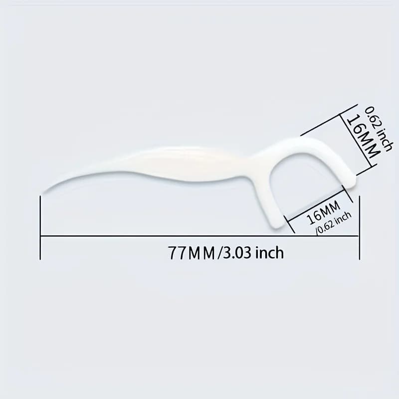 Disposable Dental Floss Picks