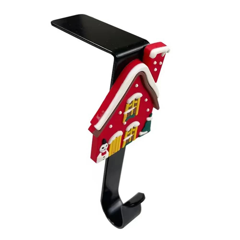 Metal Christmas Stocking Mantel Holder