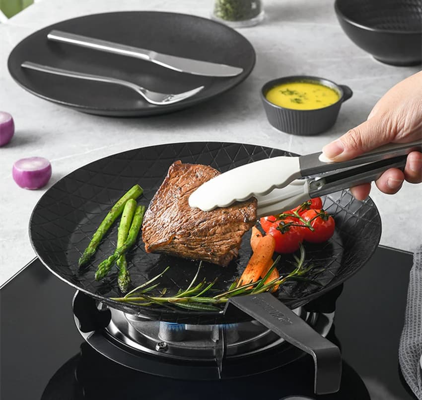 Pre-Seasoned Carbon Steel Skillet 11 Inch