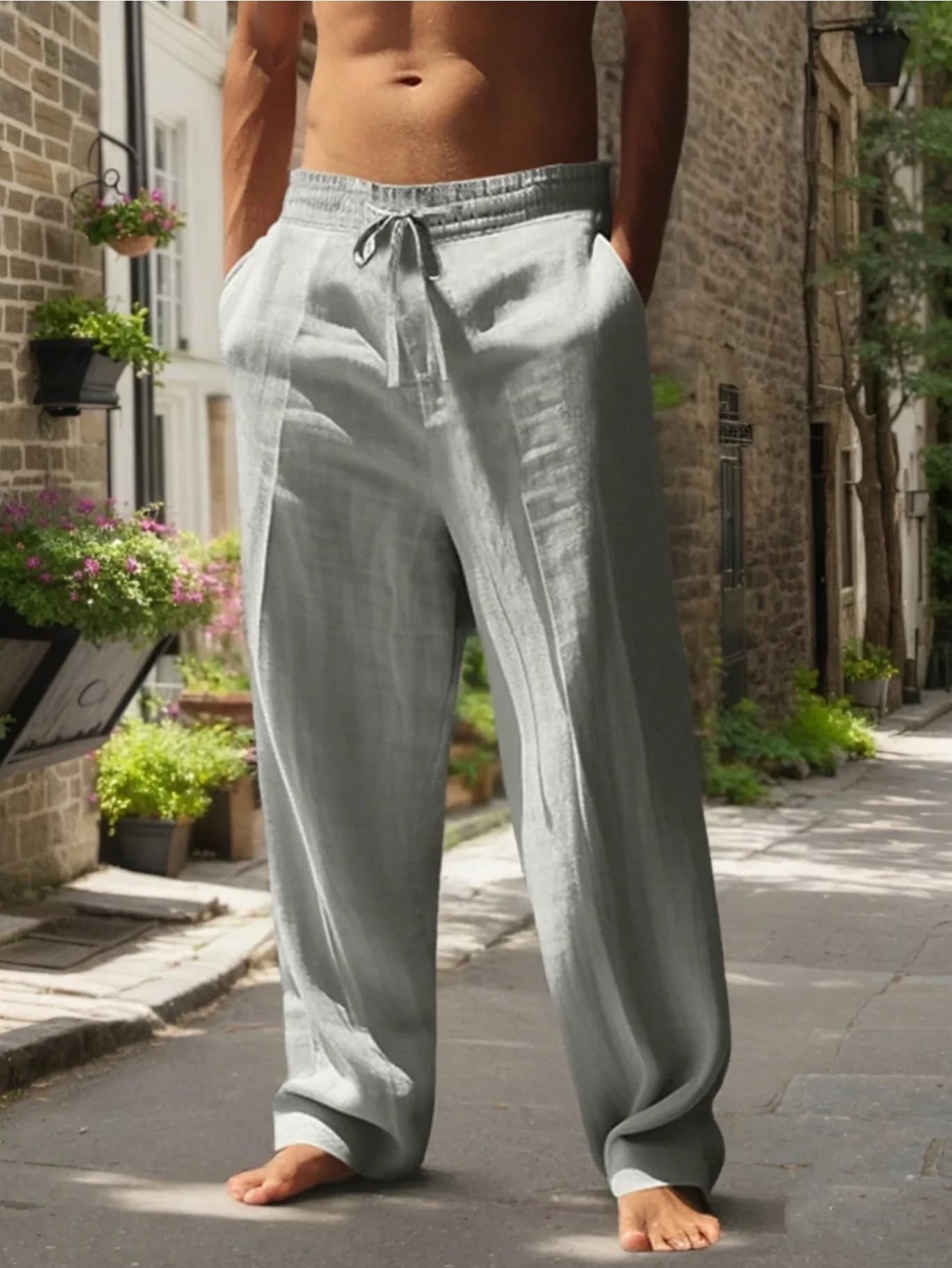 Men's Loose Beach Pants