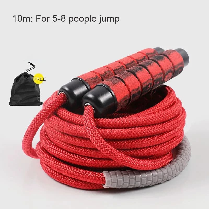 Group Jump Rope with Anti-Slip Handles