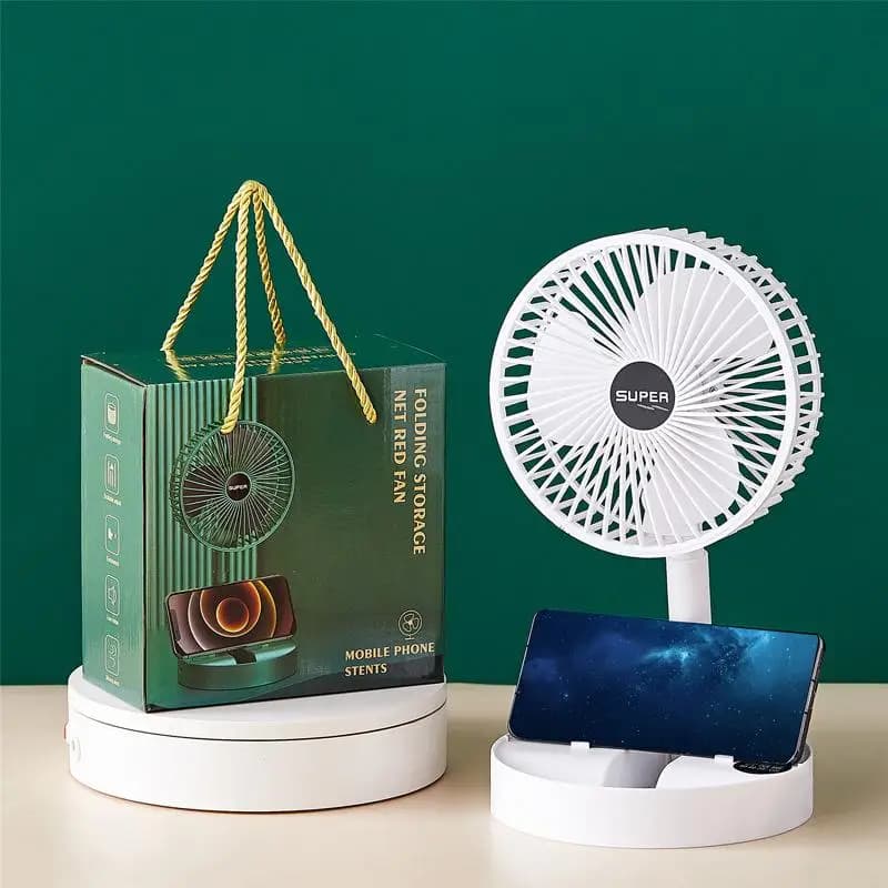 Portable Folding Adjustable Height Fan
