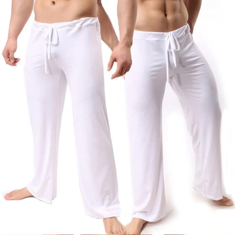 Men's Ice Silk Pajama Pants