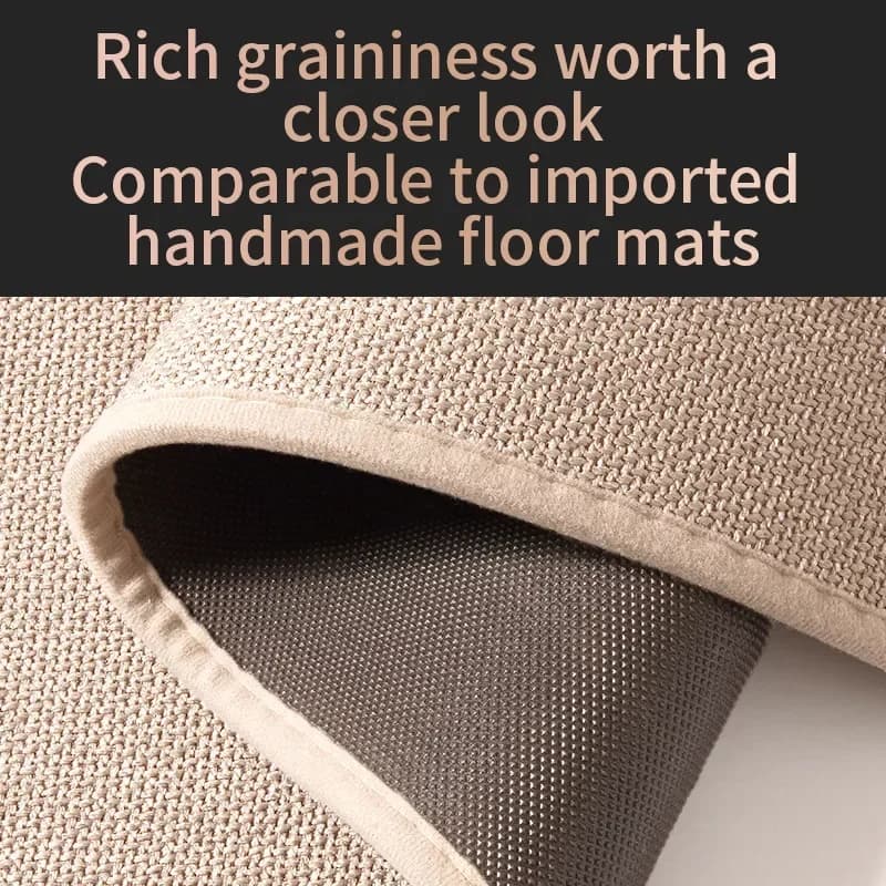 Linen Woven Bath Mat