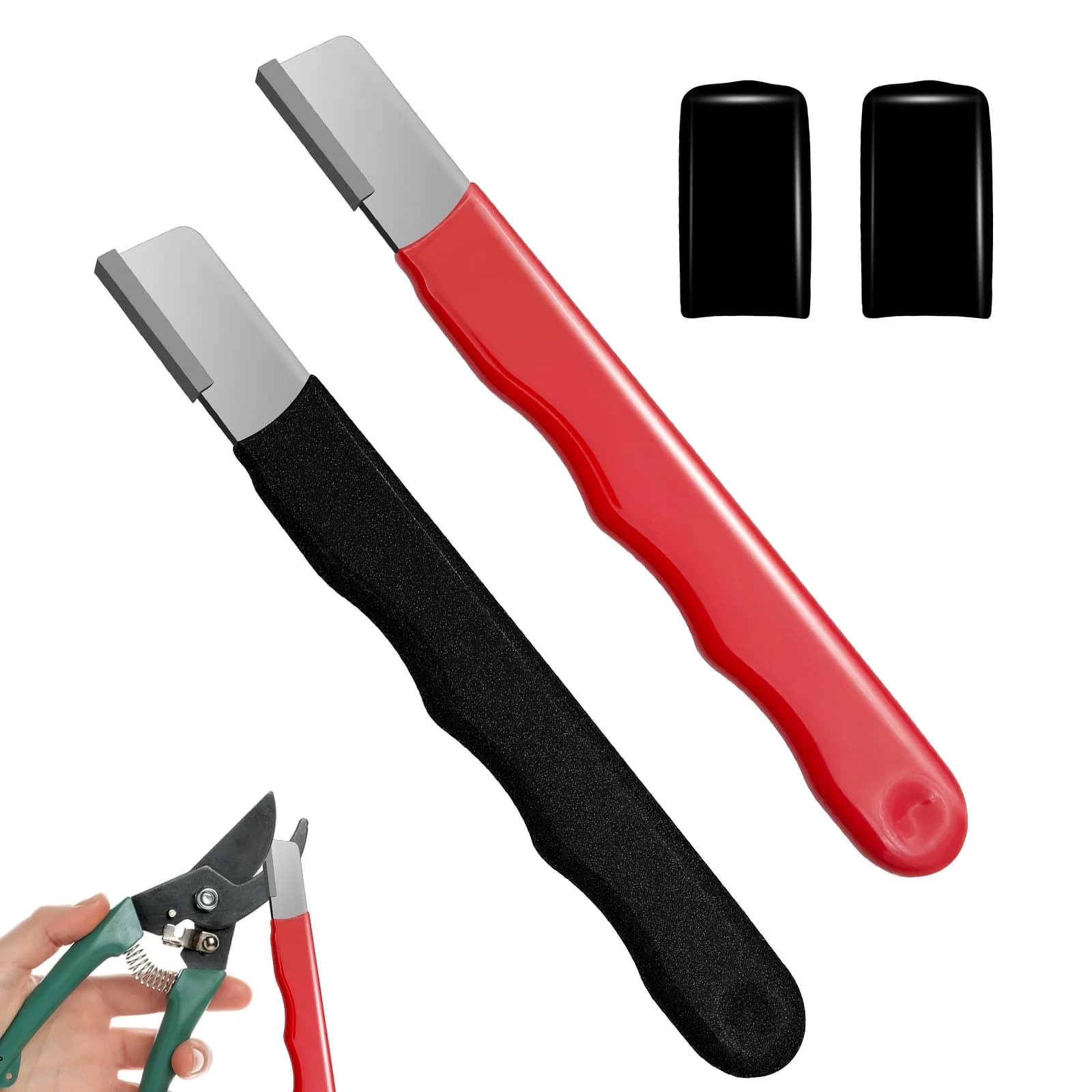Garden Shears Sharpener, Easily Sharpens Gardening Shears, Restores the Sharpness of Pruning Shears, a Great Helper for Maintaining Gardening Tools, a Must-Have Gadget for Gardening Enthusiasts