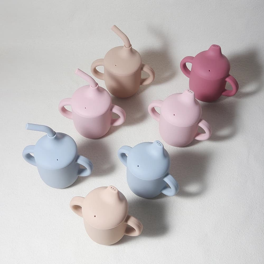 Baby Silicone Sippy Cup 180ml BPA-Free