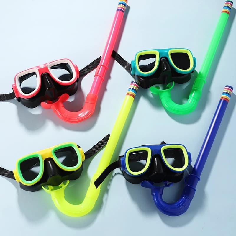 Kids Snorkeling Set with HD Diving Goggles