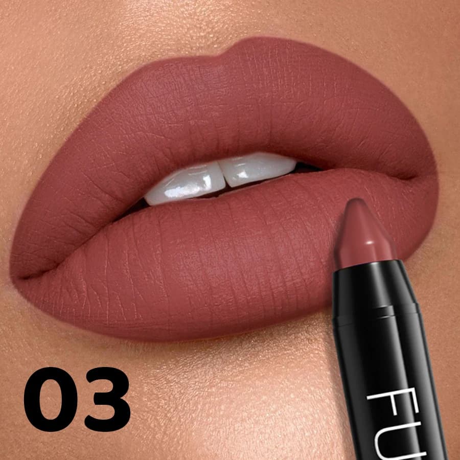 Waterproof Nude Brown Lipliner and Lip Tint