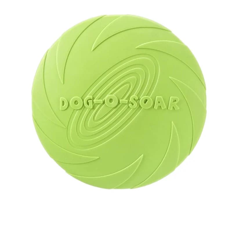 Bite Resistant Silicone Flying Disc for Dogs