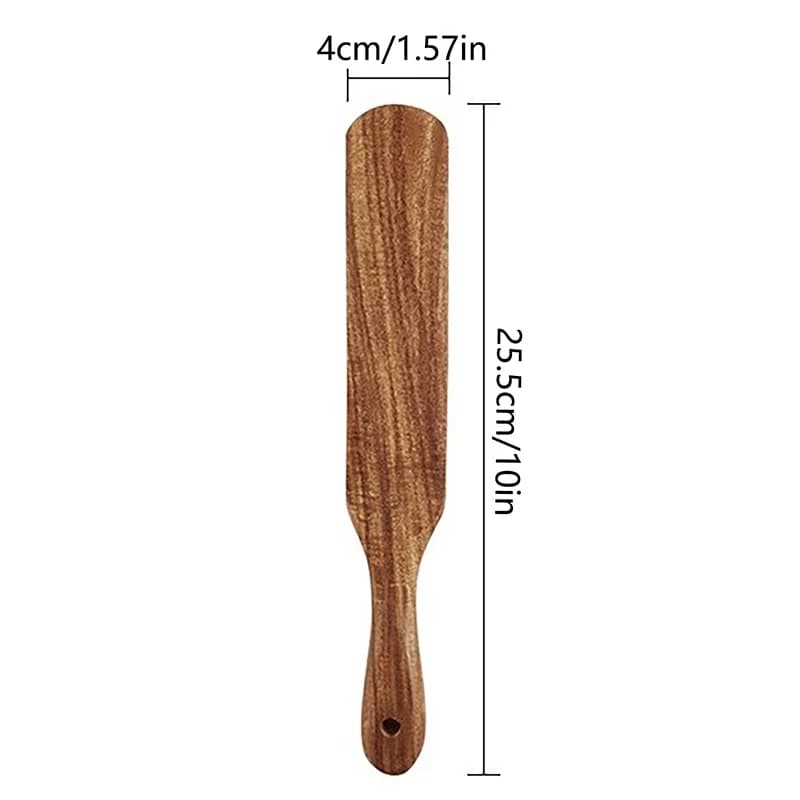Wooden Spurtle Kitchen Spoon