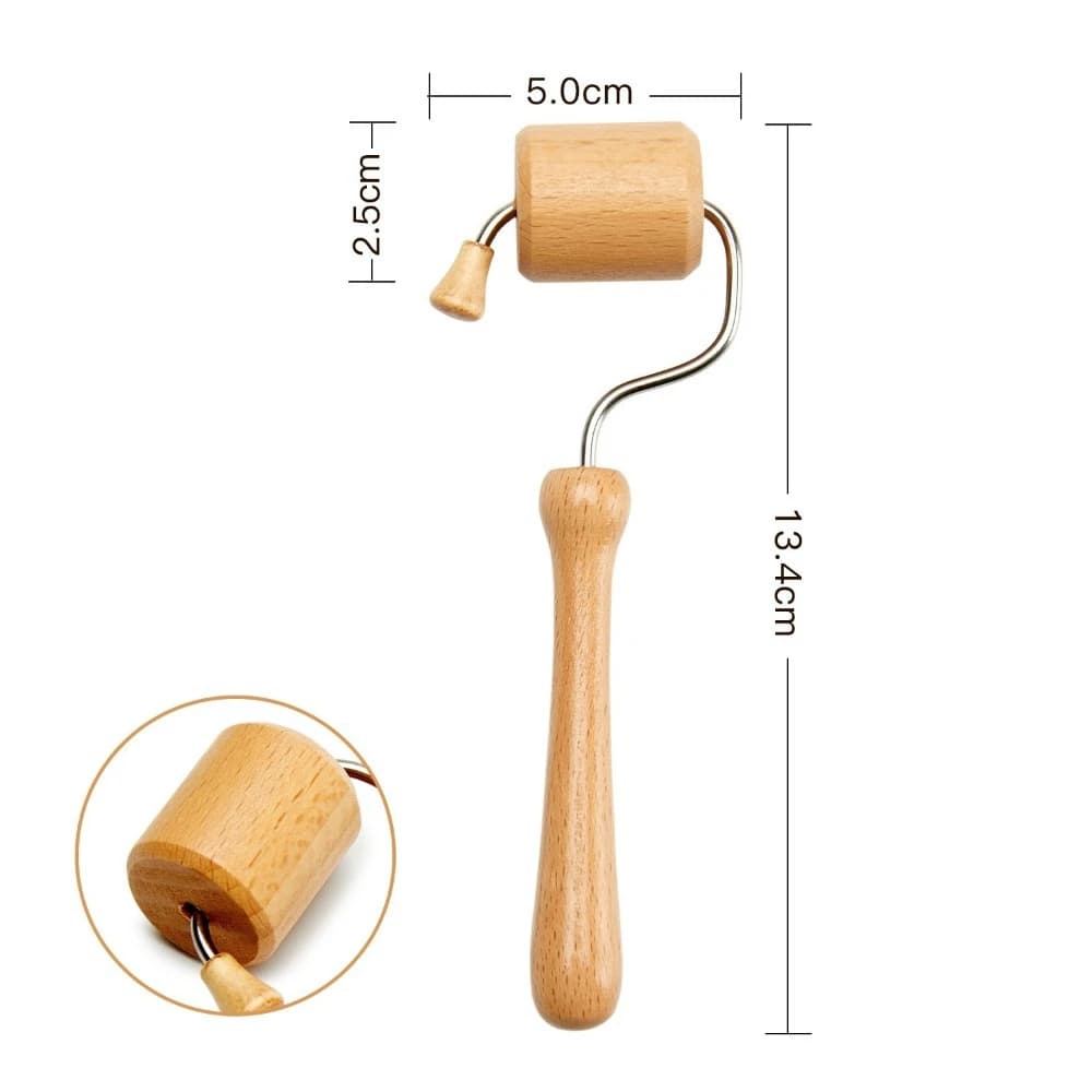Wooden Facial Massage Tool Set