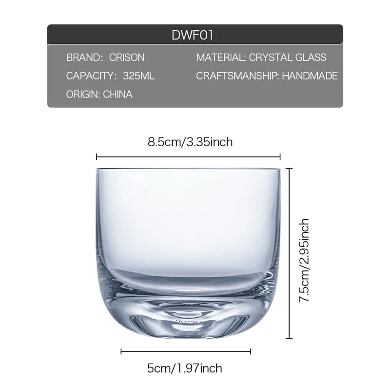 Old Fashioned Whisky Glass
