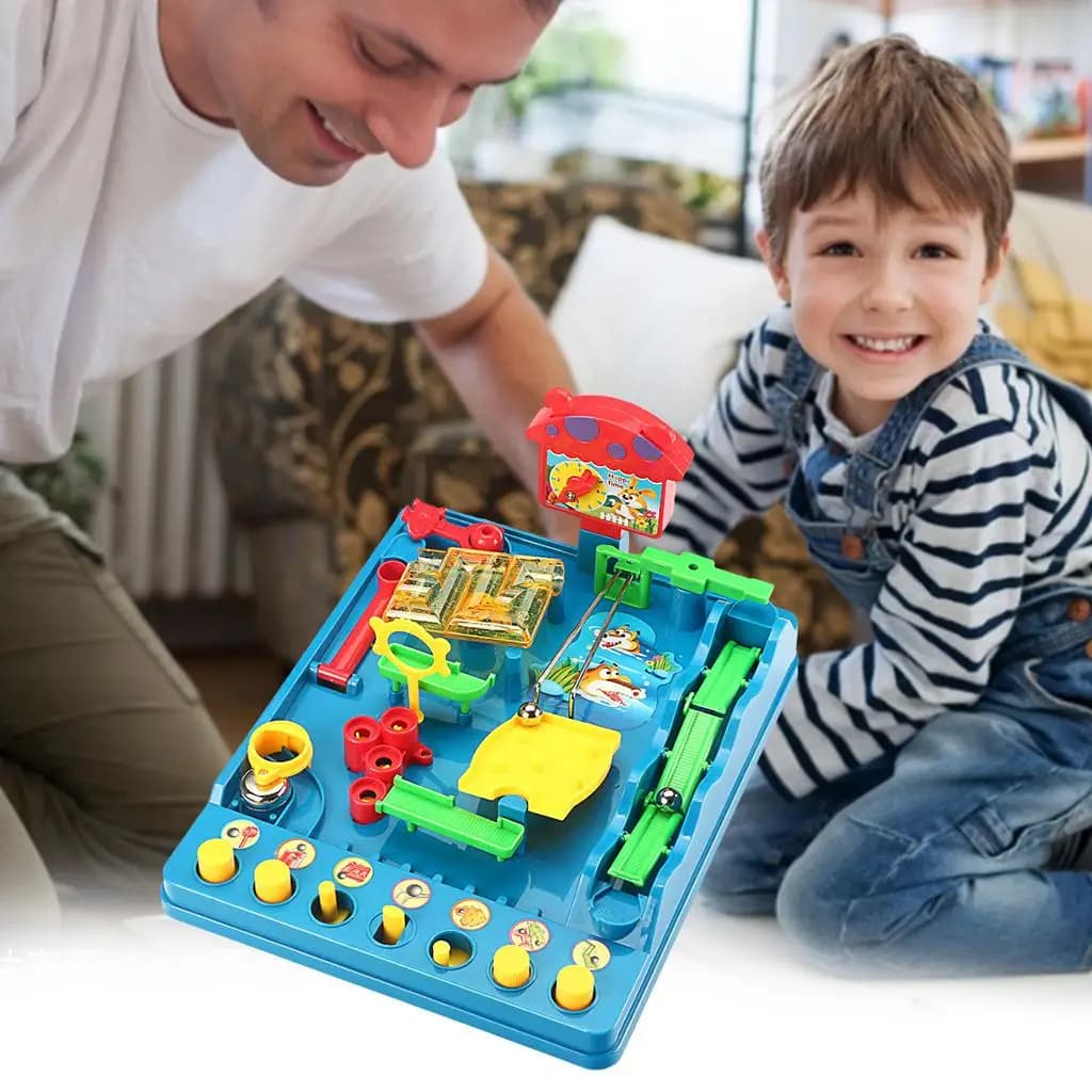 Marble Maze Puzzle Board Game