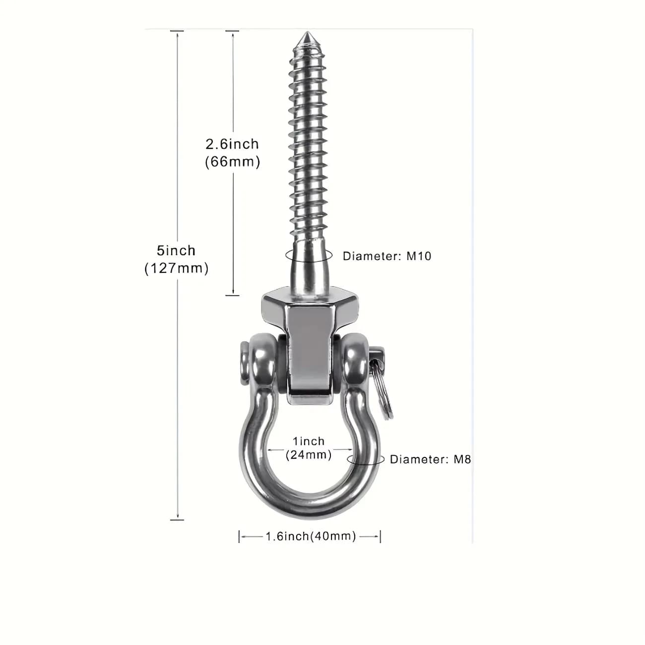 Heavy Duty Swing Hook for Yoga Hammock