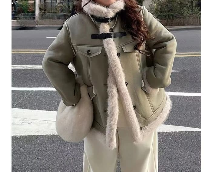 Women's Loose Thick Cotton Outerwear Jacket