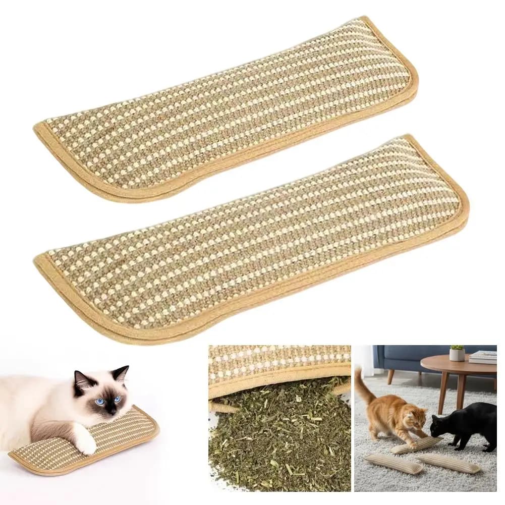 Cat Scratcher Interactive Toys For Cat Catnip Pillow Teeth Grinding And Anti Bite Wear Resistant Cat Toy Scratching Post For Cat