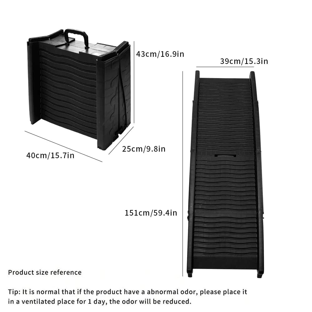 Foldable Pet Stairs for Car
