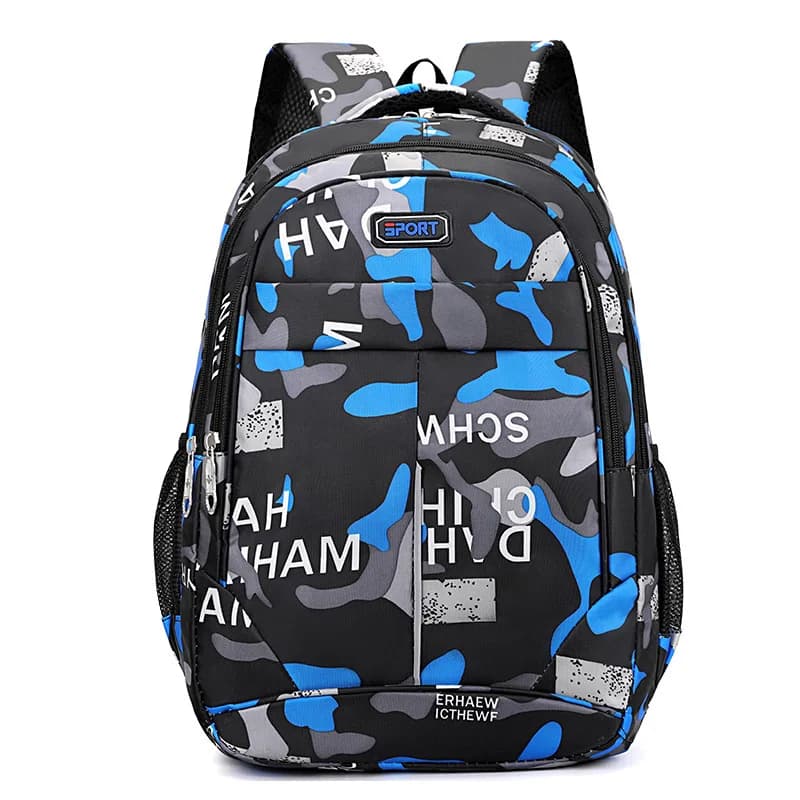 Trendy Double Shoulder Backpack for School