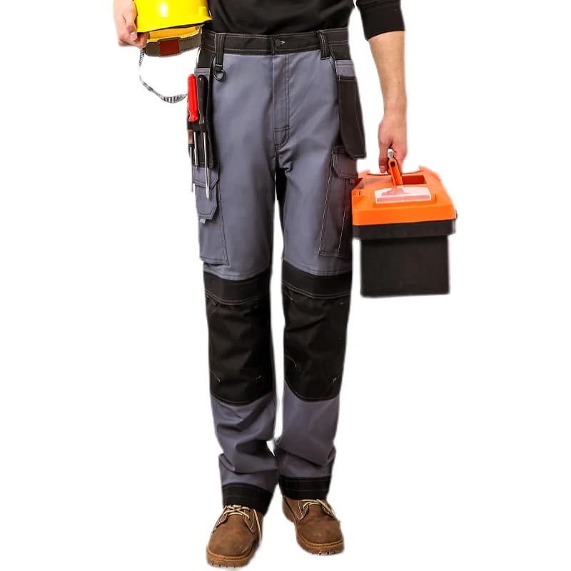 Men's Multifunctional Work Pants with Reflective Tape