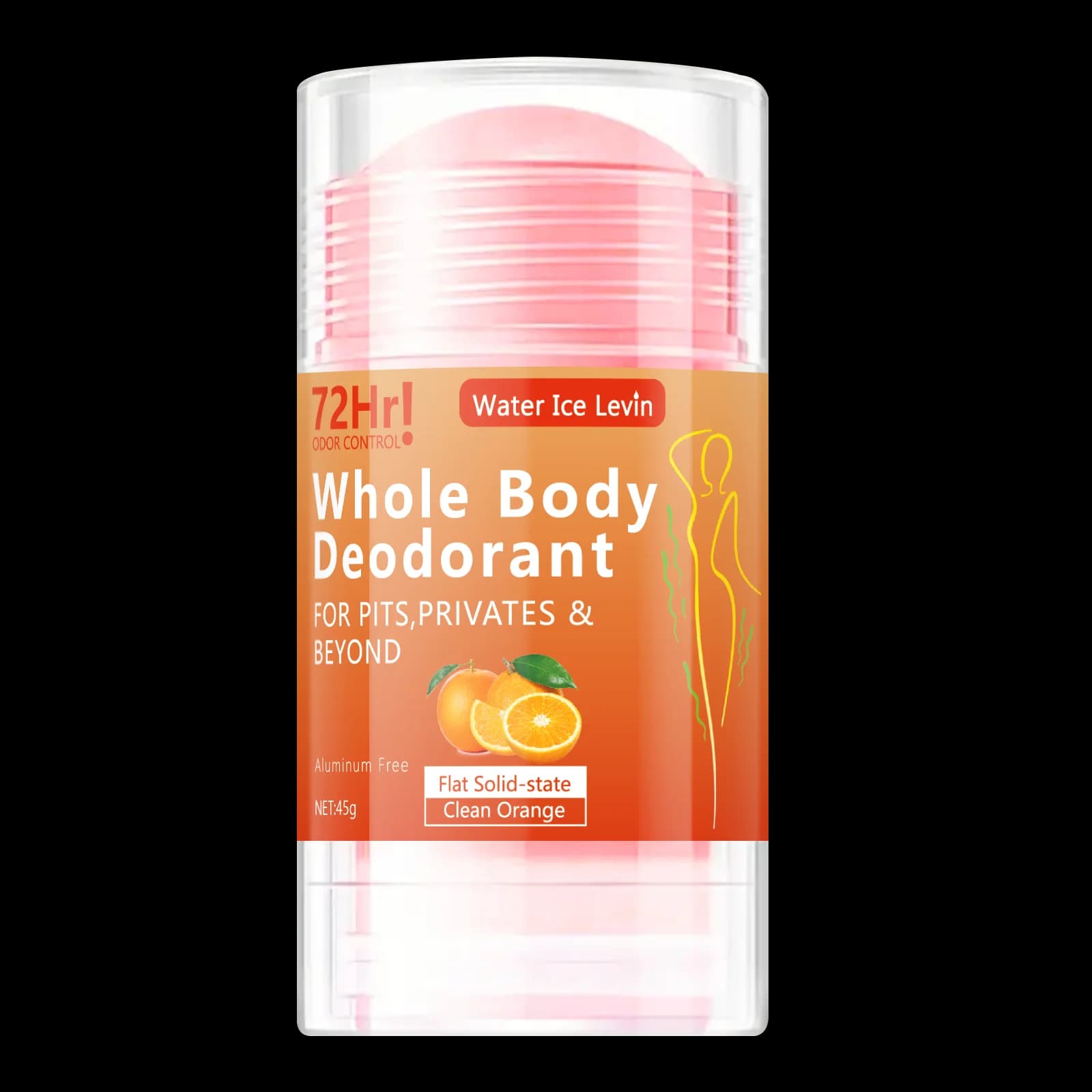 Full-Body Deodorant Stick, Aluminum-Free