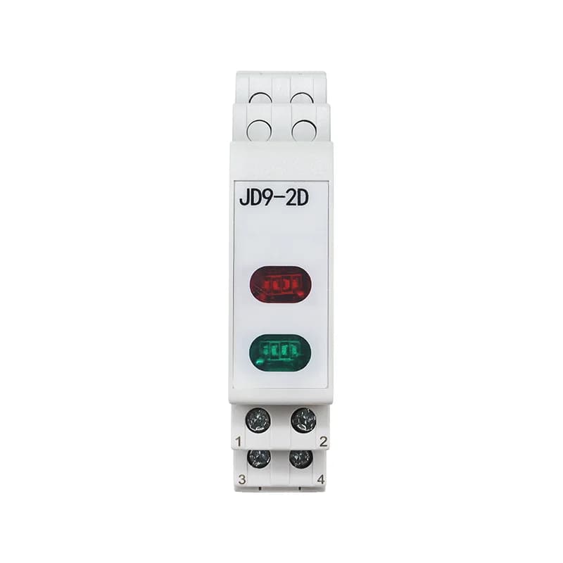 LED Pilot Lamp 24V 230V AC/DC Din Rail Industrial  Single Double Light Display Three Light Indicator