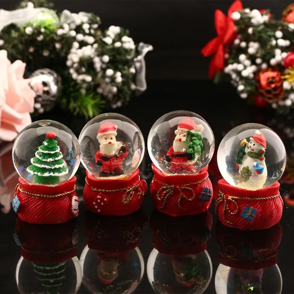 Luminous Crystal Ball Christmas Ornament
