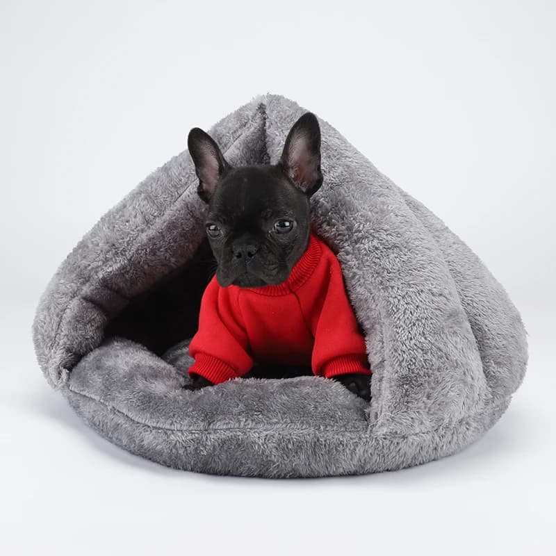 Small Plush Dog Bed