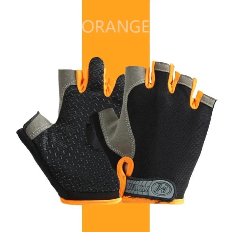 Gym Outdoor Sport Gloves  Anti-Slip Weight Training Fingerless Gloves Cycling Hiking Boxing Exercise Workout Breathable Gloves