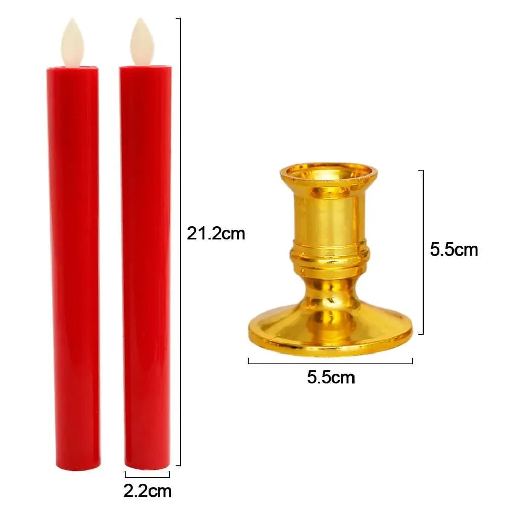 Flameless LED Taper Candles