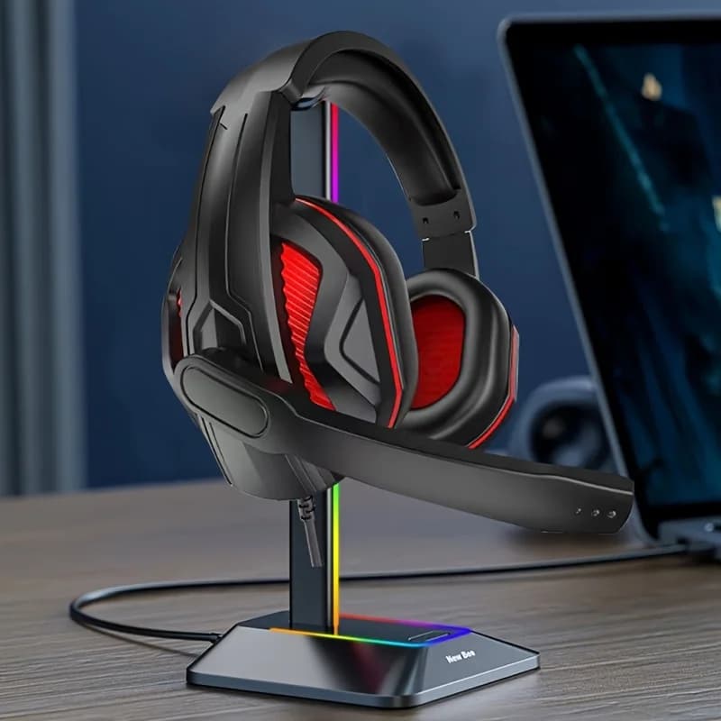 Over-the-Head Wired Headset with Noise Isolation