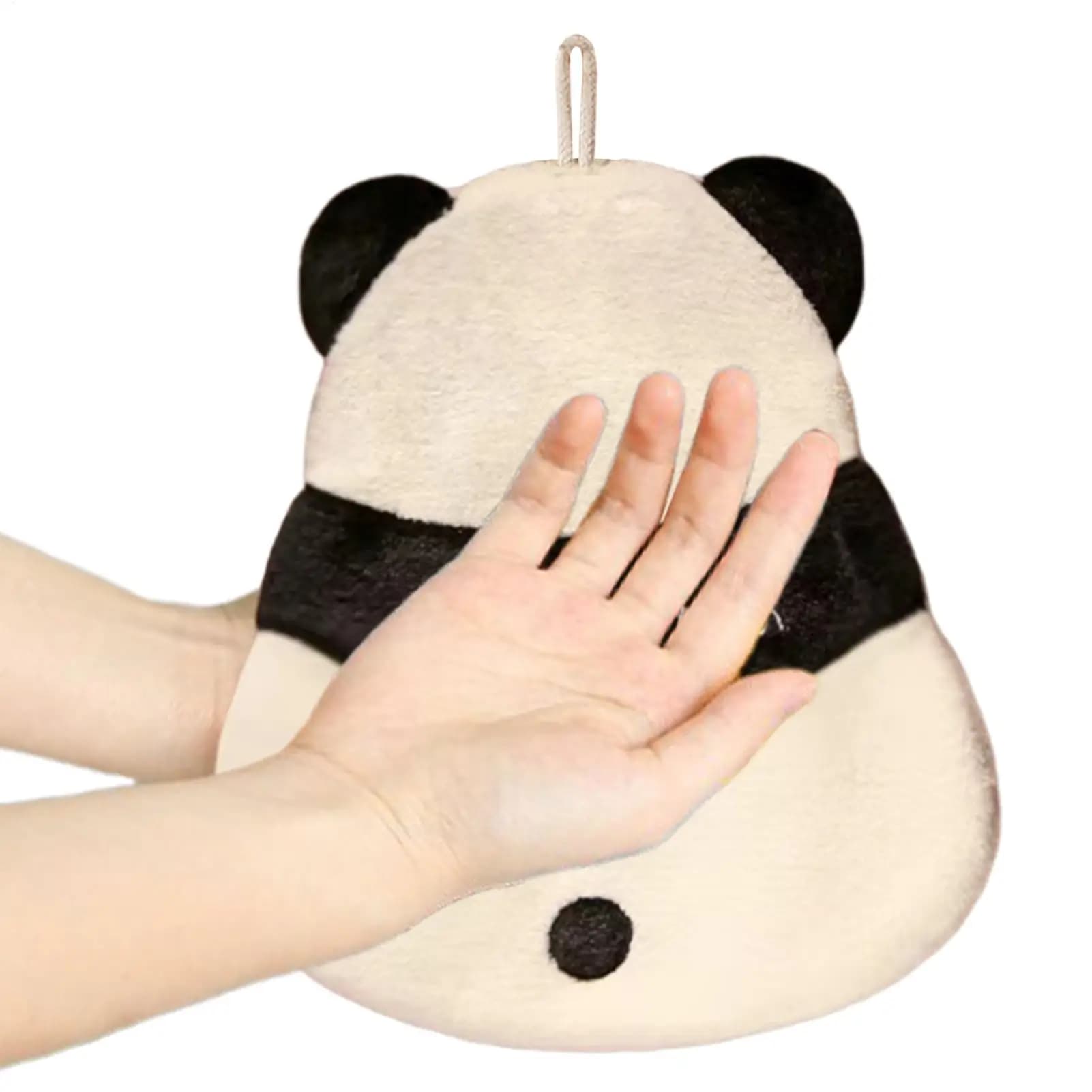 Cartoon Hand Towel with Hanging Loop