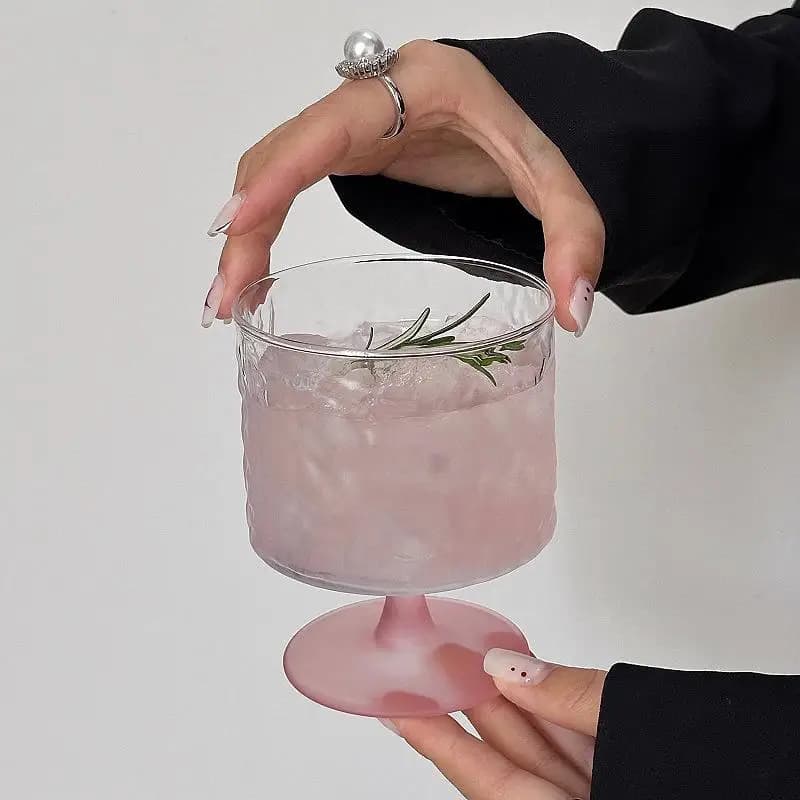 Reusable Glass Drinkware Cup
