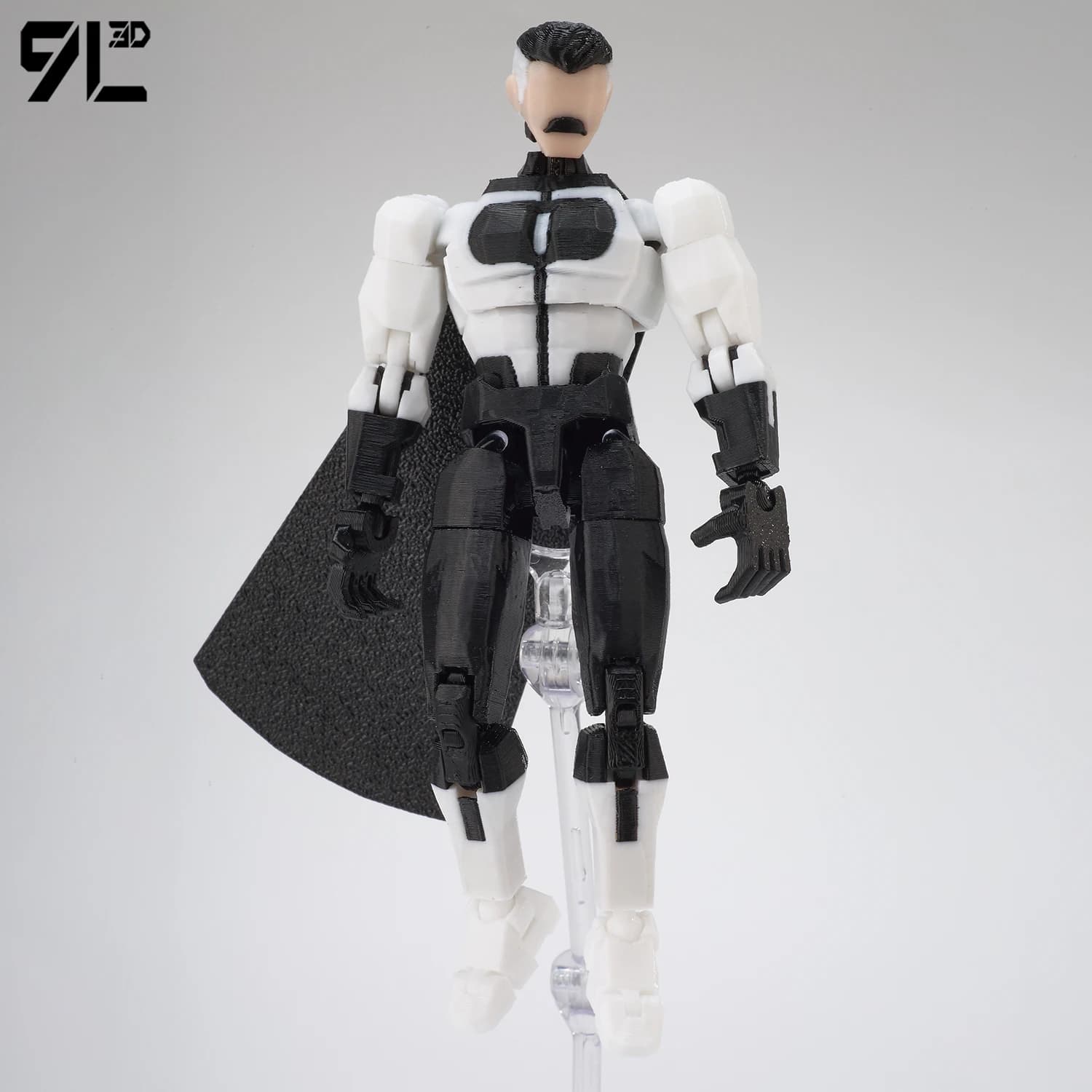 Nova T Posable Action Figure with Interchangeable Parts