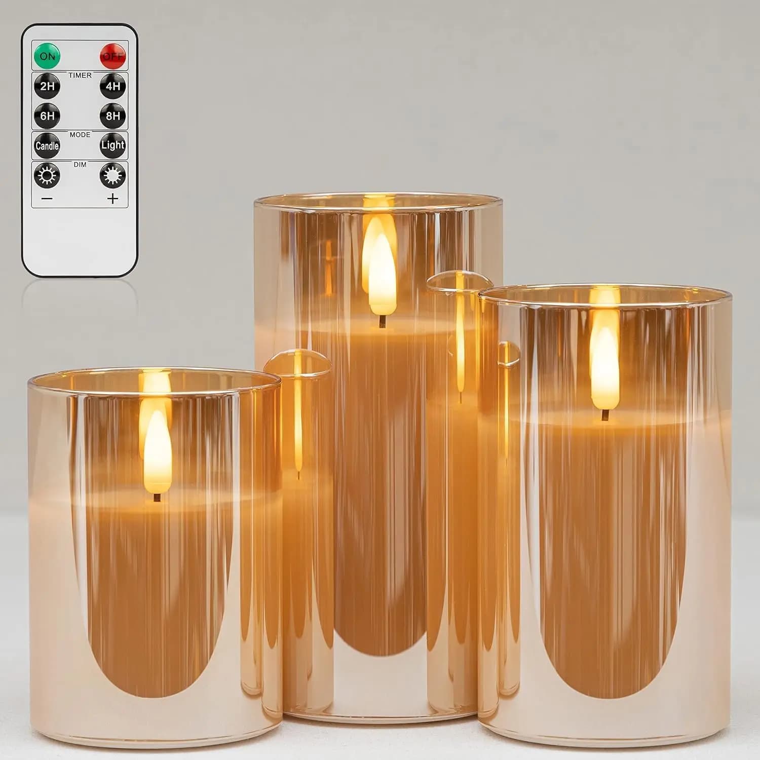 Flameless LED Candles with Remote and Timer