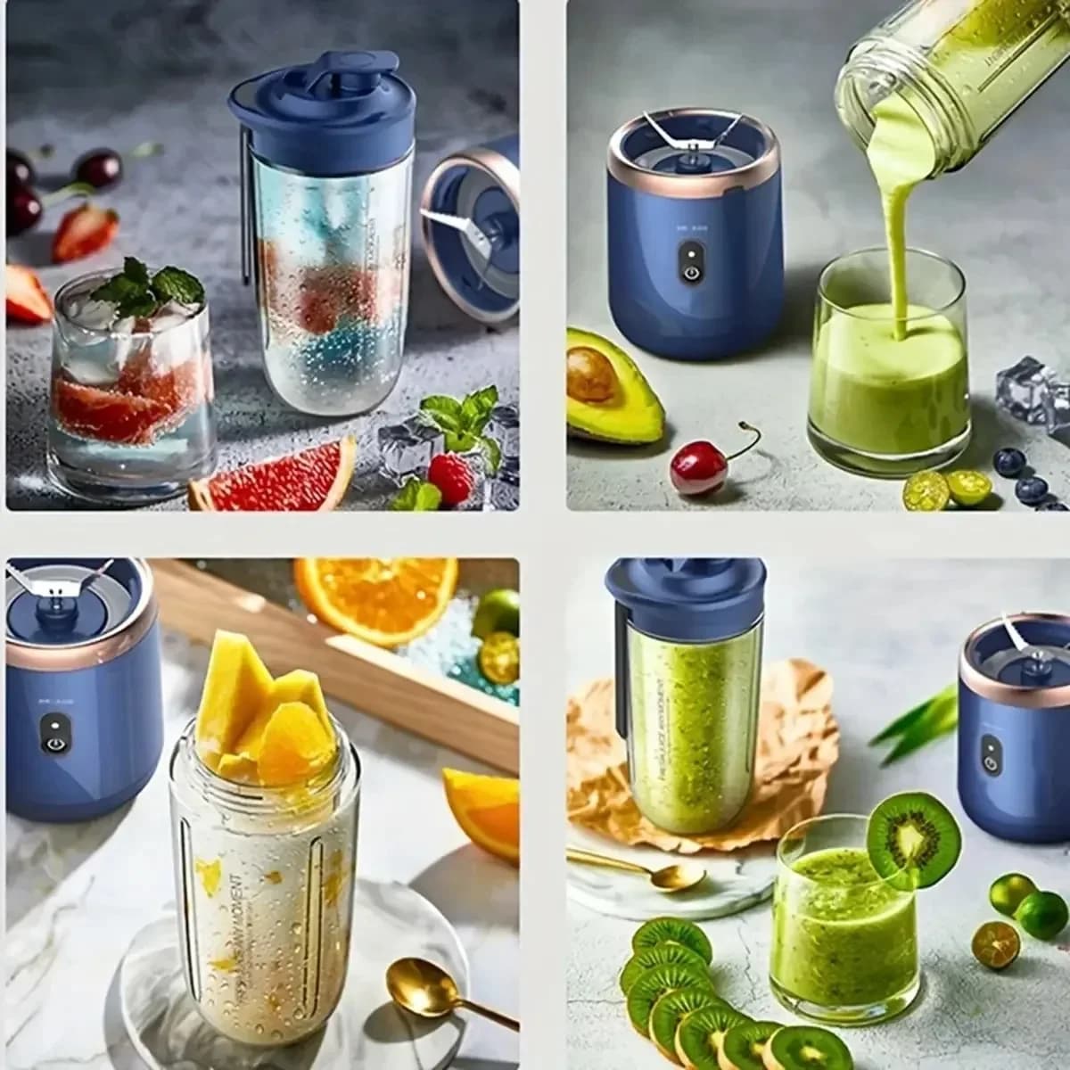 Portable USB Electric Blender Cup 400ml