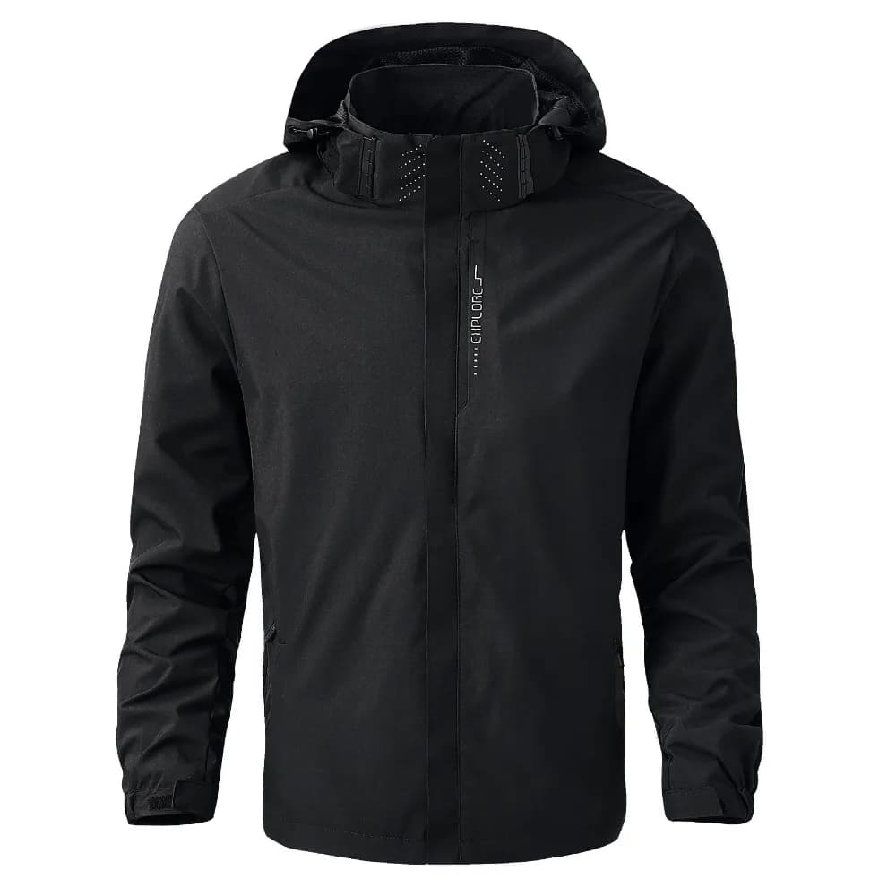 Men's Waterproof Windproof Rain Jacket