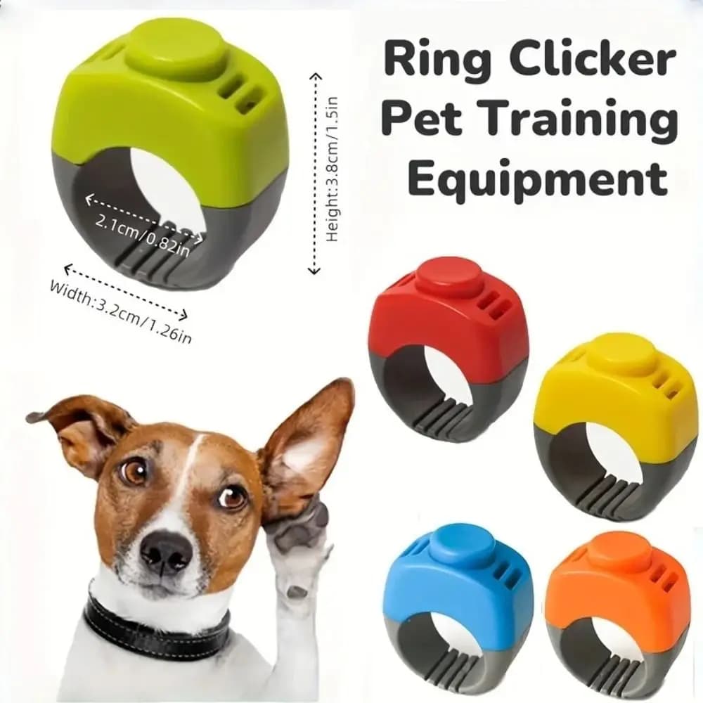 Pet Training Clicker Ring