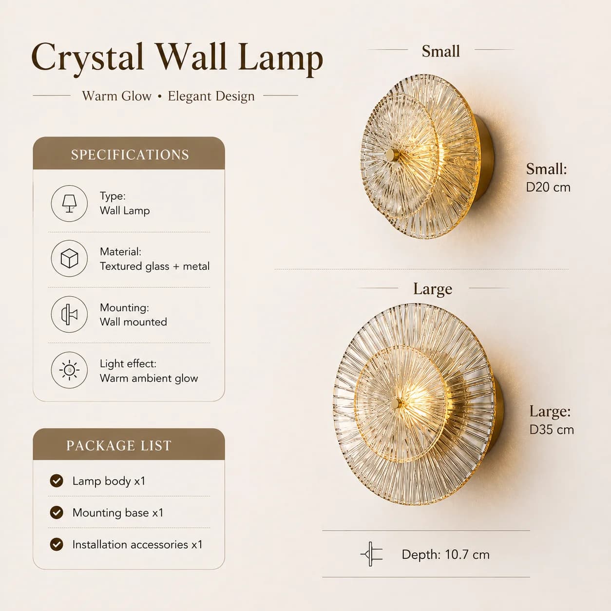 Post-modern Home Decor For Living Room Background Wall Lamp Bedroom Light Fixtures Luxury Glass Corridor Aisle Sconces
