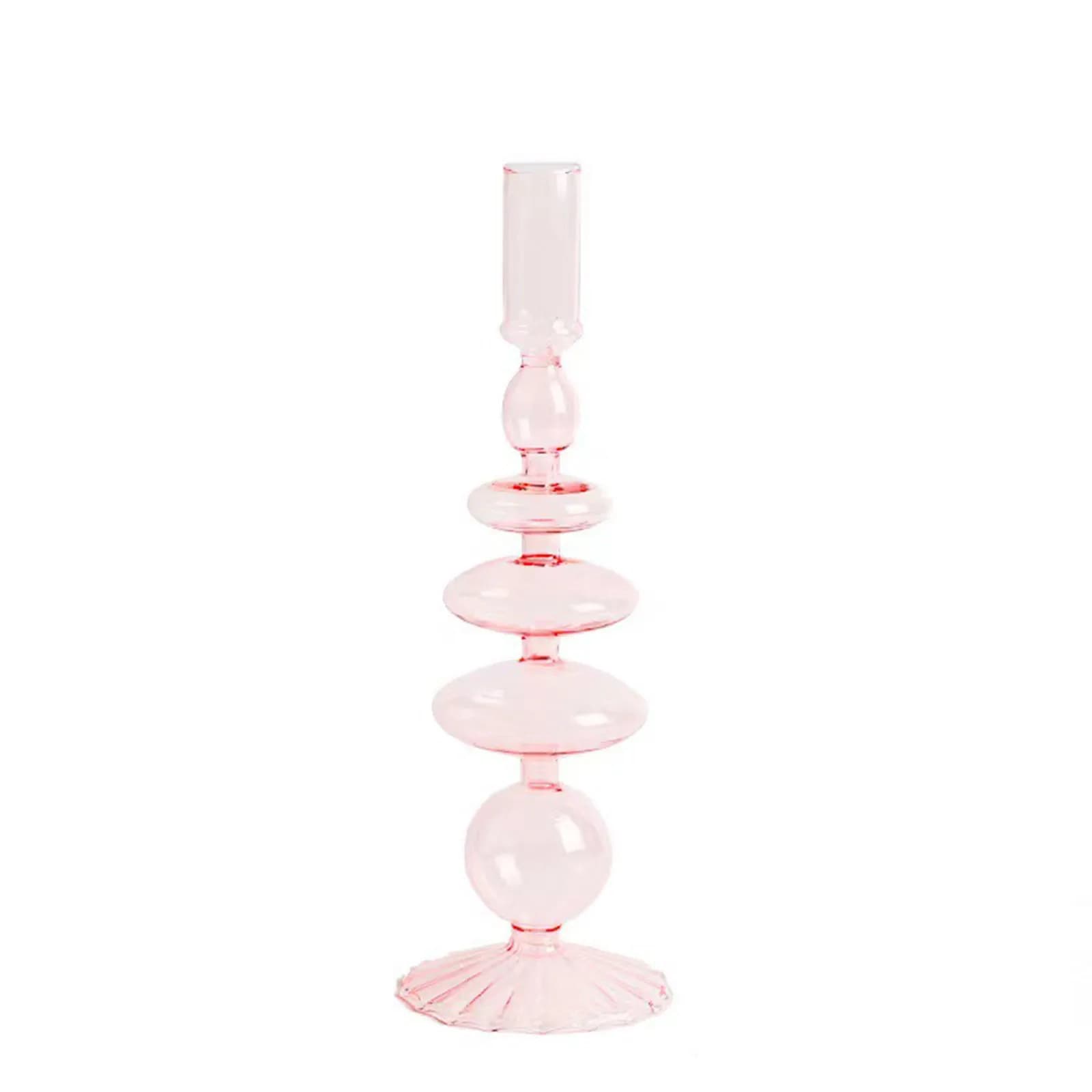 Modern Glass Flower Vase Centerpiece