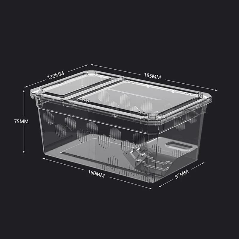 Transparent Reptile Breeding Box With Balcony