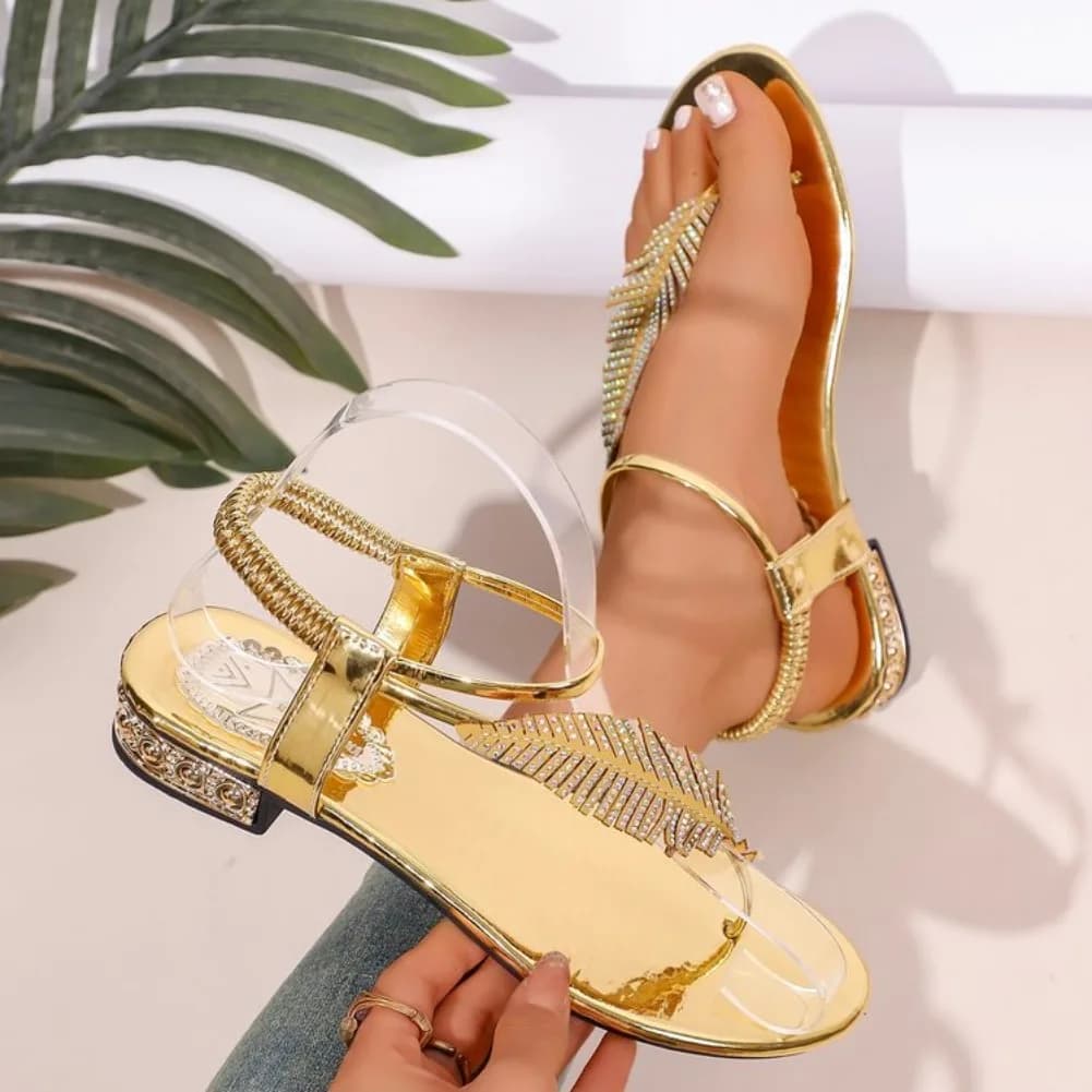 Women's Rhinestone Casual Sandals