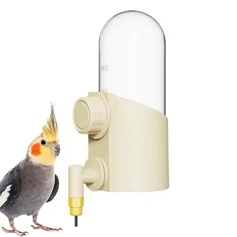 Bird Water Feeder Bottle 250ml Splash-Proof