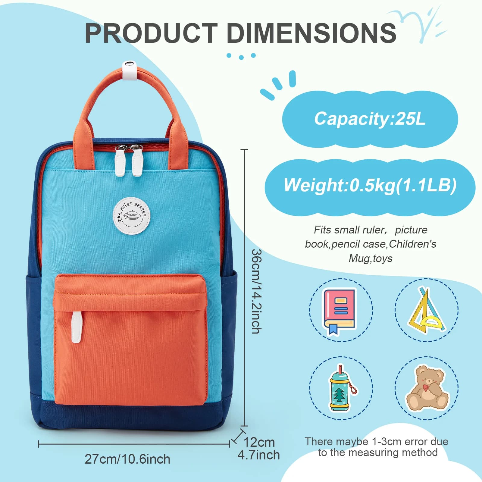 School Backpack for Kids Teens and Students