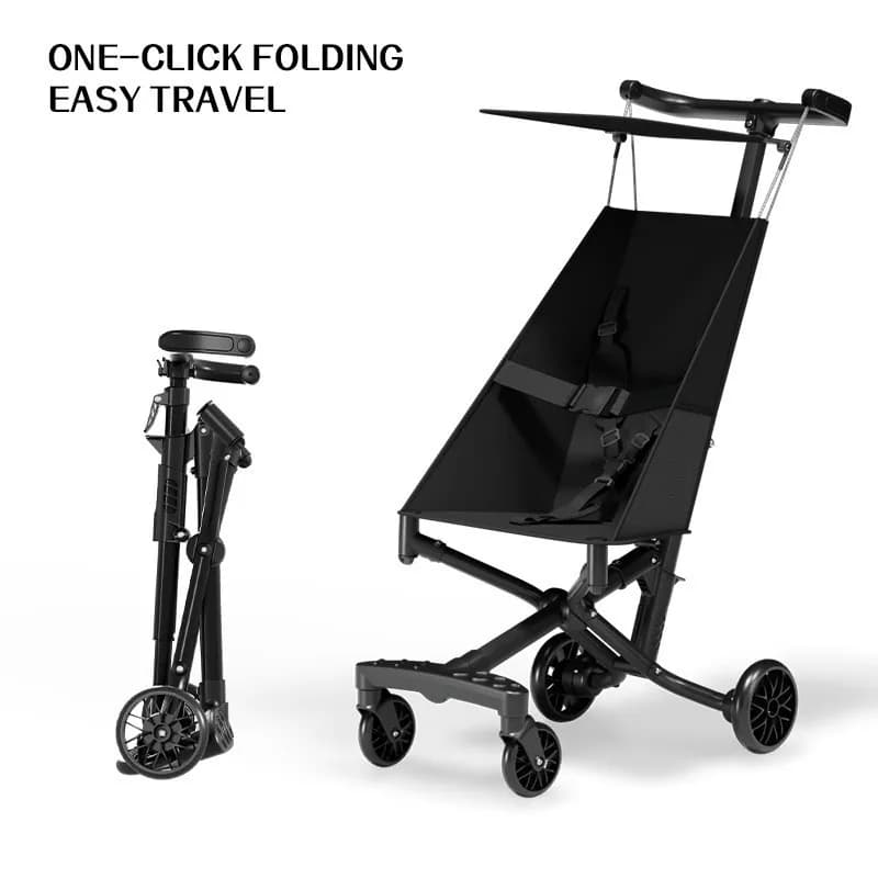 Lightweight Foldable Baby Walker Stroller