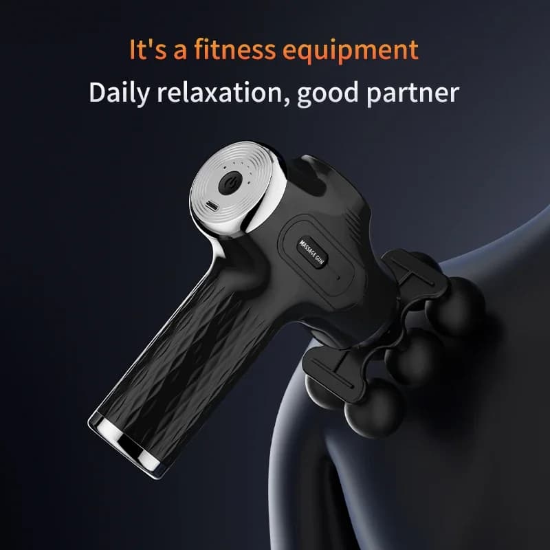 10 head massage gun muscle relaxation electric vibration fascia gun for relaxing the body and massaging handheld massager