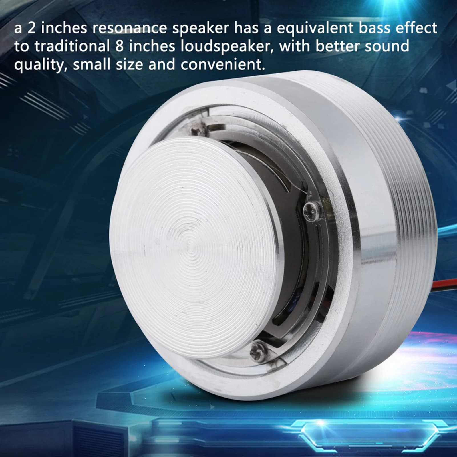 50mm Full-Spectrum Resonance Speaker