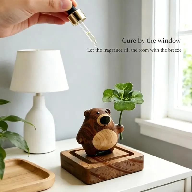 Bear-Shaped Essential Oil Diffuser